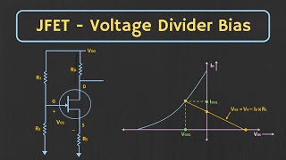 JFET Voltage Divider Bias Configuration Explained with Solved Example [upl. by Tabib]