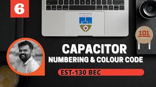 Numbering and Color Coding of Capacitor  EST130  KTU  Basic Electronics [upl. by Doraj812]