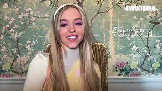 Sydney Sweeney Alexa Demie amp Maude Apatow Talk Euphoria Season 2 [upl. by Fiora302]