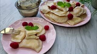 🍒 Pierogi z serem na słodko 🍓 [upl. by Schapira]