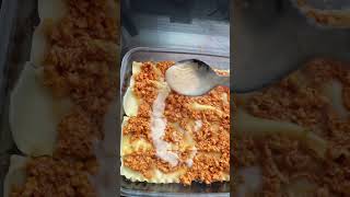 Ajj Maine lasagna bana ya food animefoodie recipe minivlog foodmusic tofubeats dagashi [upl. by Adnirak655]