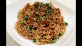 Vermicelli Upma  Breakfast recipes  Sanjeev Kapoor Khazana [upl. by Niroc591]