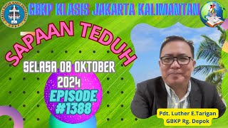 SAPAAN TEDUH KLASIS JAKARTA KALIMANTAN 1388 SELASA 08 OKTOBER 2024 [upl. by Phemia]