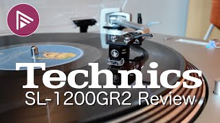 Technics SL1200GR2 Turntable Review  An Audiophile Deck [upl. by Attenaej]