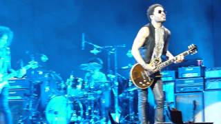 LENNY KRAVITZ fly away live NICE 30112014 [upl. by Ydnar]