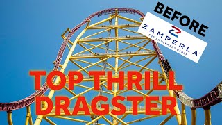 Top Thrill Dragster Cedar Point Ohio Before Zamperla [upl. by Nette]