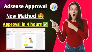 adsense approval in 4 hours ✅  unlimited adsense approval  google adsense [upl. by Hussey]