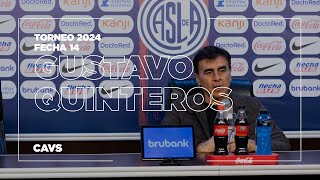 Conferencia de prensa de Gustavo Quinteros [upl. by Aicatsanna]