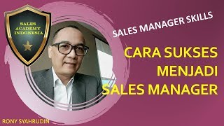 Sales Manager Skills  Sales Academy Indonesia [upl. by Goddord]