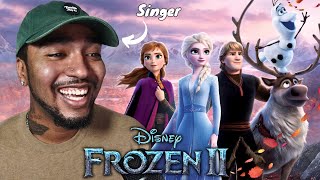 Disneys FROZEN 2 Singers First Time Watching  Movie Reaction [upl. by Mraz910]