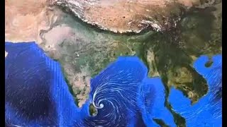 ISROs Satellite Tracks Deep Depression Over Bay of Bengal [upl. by Aneeras]