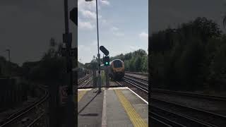 220001 Passes Brockenhurst Railway Station on Platform 3 [upl. by Gulgee]