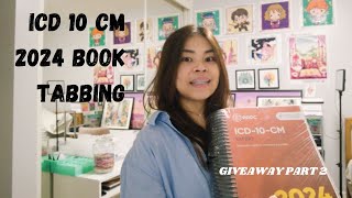 ICD10 CM 2024 BOOK TABBING 2024  GIVEAWAY PART 2 [upl. by Valene]