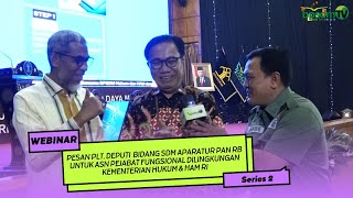 Pesan PLT Deputi Bidang SDM Aparatur PAN RB untuk ASN Pejabat Fungsional [upl. by Welcher]