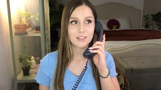 asmr hotel checkin roleplay [upl. by Redla]