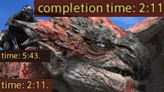 FFXIV Fastest Rathalos Mount Farming Method [upl. by Llerot]