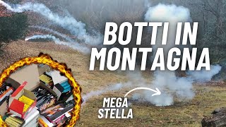 SPARIAMO i BOTTI di CAPODANNO in MONTAGNA MEGA STELLE E PETARDI da PAURA [upl. by Bijan]