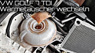 VW Golf 7 GTD  16 amp 20 TDI  EA288  Wärmetauscher verstopft  Heizung kalt  Heat Exchanger [upl. by Etnoved683]