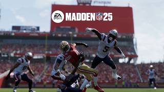 Patriots vs 49ers Take a Close Game to the Final Seconds  Week 4 Madden 25 Simulation [upl. by Corny]