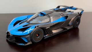 Bburago Bugatti Bolide Review Scale 118 [upl. by Gerick]