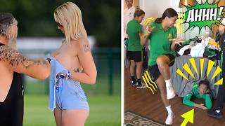 Women Football Pranks [upl. by Donnie945]