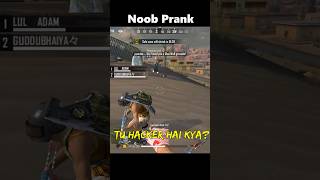 Noob Prank with Random player😂 badge99 freefireshorts [upl. by Esilenna643]