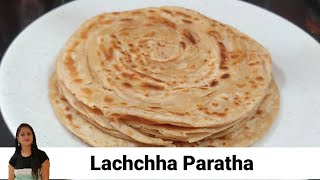 Lachchha Paratha Recipe  How to Make Lachchha Paratha at Home [upl. by Therron34]