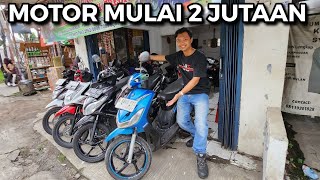 JUAL MOTOR BEKAS HARGA CUMA 2 JUTAAN MASIH BISA DI NEGO  STOK TERBARU MOTOR BEKAS MURAH [upl. by Hedvig]