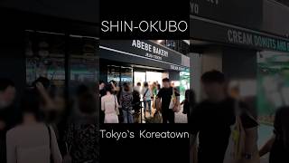 도쿄 코리아 타운 신오쿠보 Tokyos Koreatown Shin okubo 東京 新大久保 [upl. by Ellard]