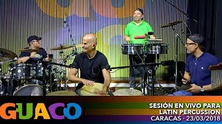 Guaco  Sesión Para Latin Percussion  En Vivo [upl. by Asirahc]