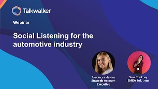 Social Listening for the automotive industry [upl. by Lenny850]