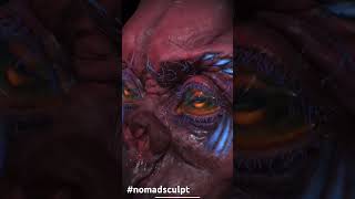 Creature on Nomad sculpt app iPad [upl. by Anerrol912]