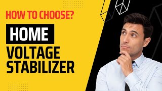 How to Choose a Voltage Stabilizer for Home Important Tips you Should Know [upl. by Marcin]