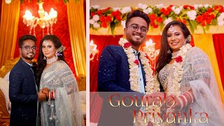 GOURAB amp PRIYANKA ENGAGEMENT VIDEO  GourabTapadar  STORY ON THE MIRROR [upl. by Alletsyrc]