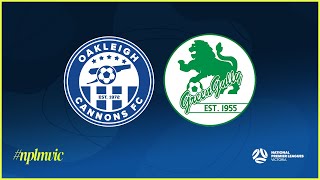 2024 NPLMVIC Round 6 Oakleigh Cannons FC v Green Gully SC [upl. by Vida669]