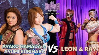 Ayako Hamada amp Ayumi Kurihara vs Leon amp Ray  SHIMMER Highlight MV [upl. by Whetstone]