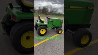 430 John Deere garden tractor 🚜 [upl. by Atikaj]