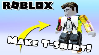 How to Make a Custom TShirt in Roblox  Easy 😎👓 [upl. by Ingaborg]