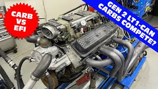 GEN 2 LT1 INTAKE TESTCARB VS EFI STOCK LT1 EFI VS GM DUALPLANE amp EDELBROCK VRS CARB WHO WINS [upl. by Socem]