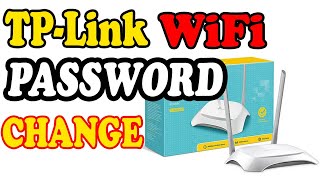 How to Change WIFI Password on TP Link Router TL WR840N  TPLINK Router WiFi Password Change [upl. by Dorcea]