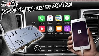 Porsche PCM 31 CarPlay adapter for Cayenne Panamera Macan 911 Cayman Boxster from Lsailt [upl. by Ygiaf]