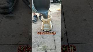 Cement flower pot  plastic mold  part 523 [upl. by Zach934]