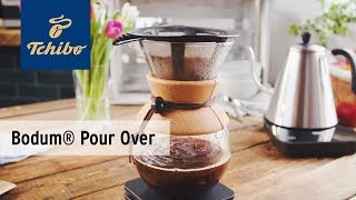 Kaffeezubereitung mit der Bodum® Pour Over  Tchibo Tutorial [upl. by Blancha]