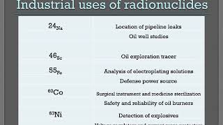 Industrial Use of Radiotracers [upl. by Iasi593]