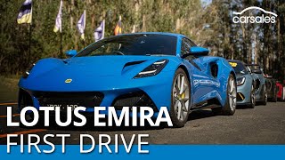 Lotus Emira V6 First Drive  British sports car meets closed mountain road [upl. by Seena]