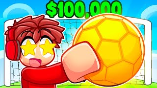 Spending 100000 in Roblox Soccer [upl. by Novaj]