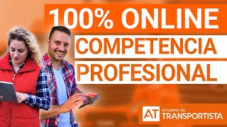 Curso Online Para Obtener el Título de Competencia Profesional para el Transporte 🚐 [upl. by Thirza]