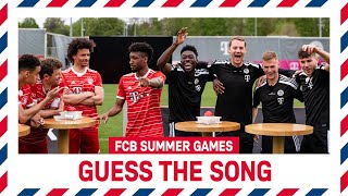 Guess The Song Challenge  FC Bayern Summer Games 2022  Episode 6 [upl. by Hutner]