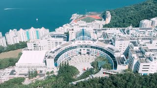 HKUST Aerial  Campus Drone Tour [upl. by Yesnnyl986]