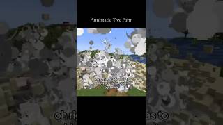 Automatic Tree Farm 🌞 minecraft gaming [upl. by Harihat757]